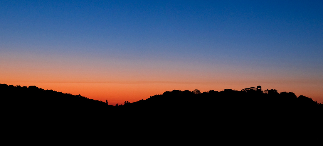 Sonnenaufgang-Bergzoo