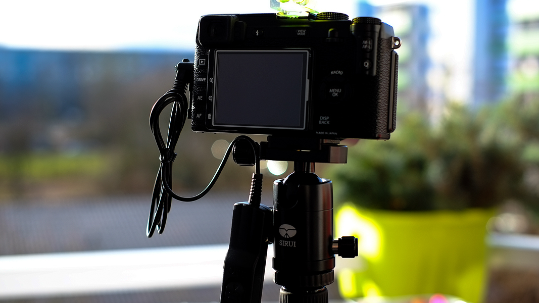 Fuji XE 1 , Sirui t-005X , Fernauslöser