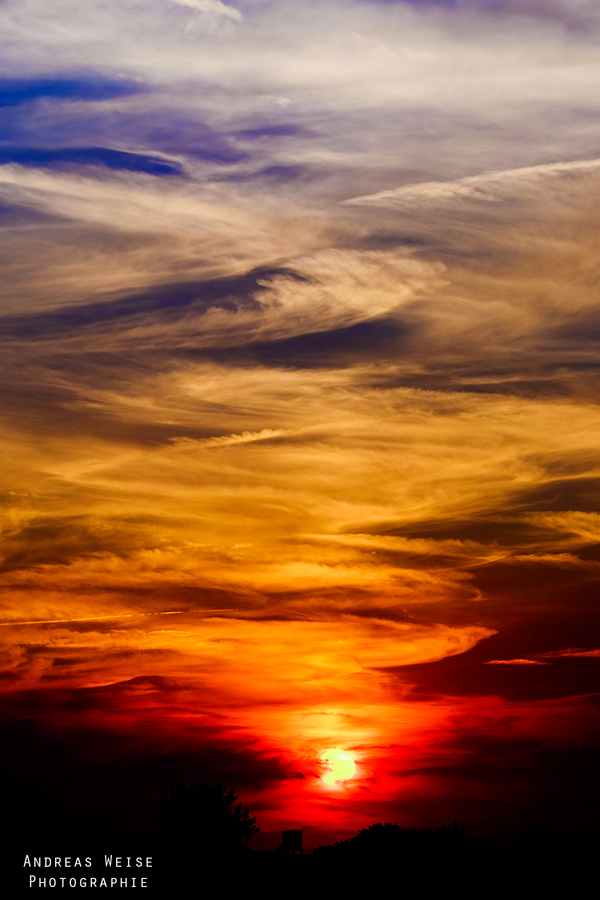 Sonnenuntergang mit autom. Weißabgleich