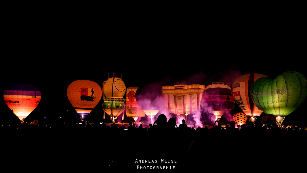 Balloon Fiesta Halle 2014 - Ballonglühen - Andreas Weise
