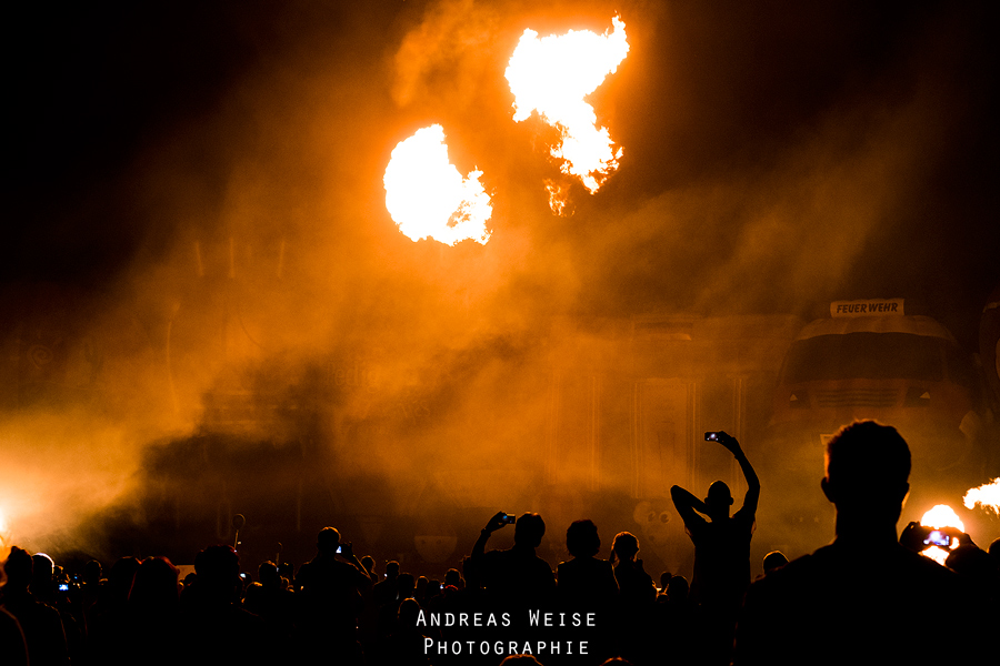 Balloon Fiesta Halle 2014 - Ballonglühen - Andreas Weise