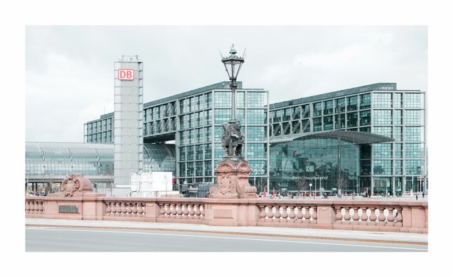 Hauptbahnhof und Moltkebrücke