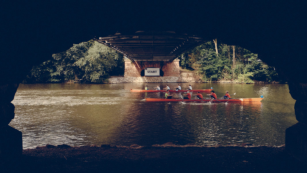26.07.2015 , Halle/Saale  , Rudern gegen den Krebs